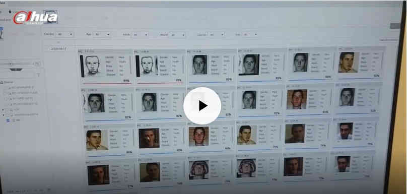 Hardware para reconocimiento e identificación facial Dahua